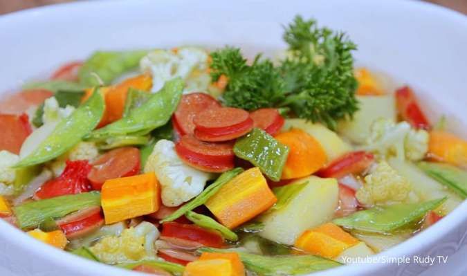 Resep Sop Sosis Sayuran, Menu Rumahan Bergizi yang Cocok untuk Anak