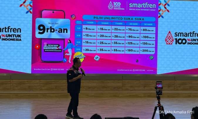 Smartfren (FREN) Optimistis Cetak Pertumbuhan Kinerja hingga Akhir 2024