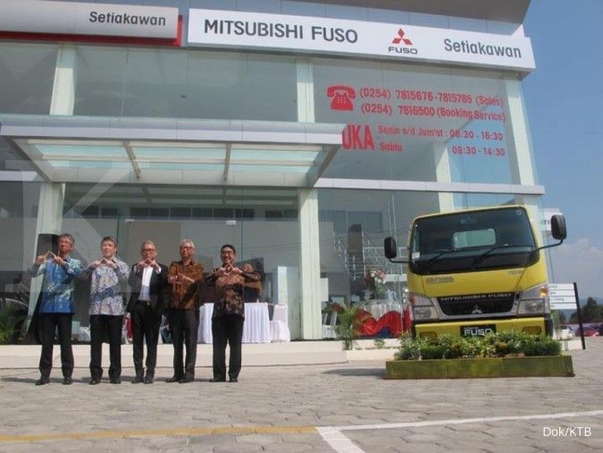 Mitsubishi Fuso  relokasi dealer  di Cilegon