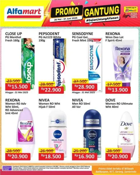Promo Alfamart Gantung Periode 26 Mei-1 Juni 2025