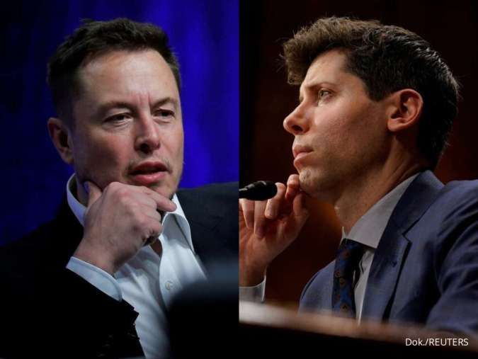 Elon Musk vs Sam Altman: Twitwar Soal Bahaya Teknologi AI