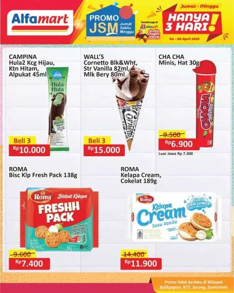 Promo JSM Alfamart Periode 4-6 April 2025