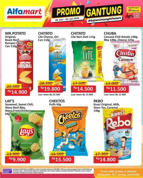Promo Alfamart Gantung Periode 26 Juni-2 Juli 2025