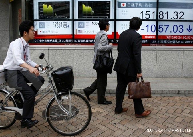 Bursa Jepang melesat seiring rebound pasar global