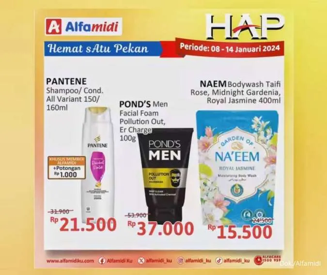 Promo Alfamidi Hemat Satu Pekan Periode 8-14 Januari 2024