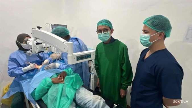 Turunkan Prevalansi Katarak, BCA Gelar Operasi Katarak Gratis di Kapuas