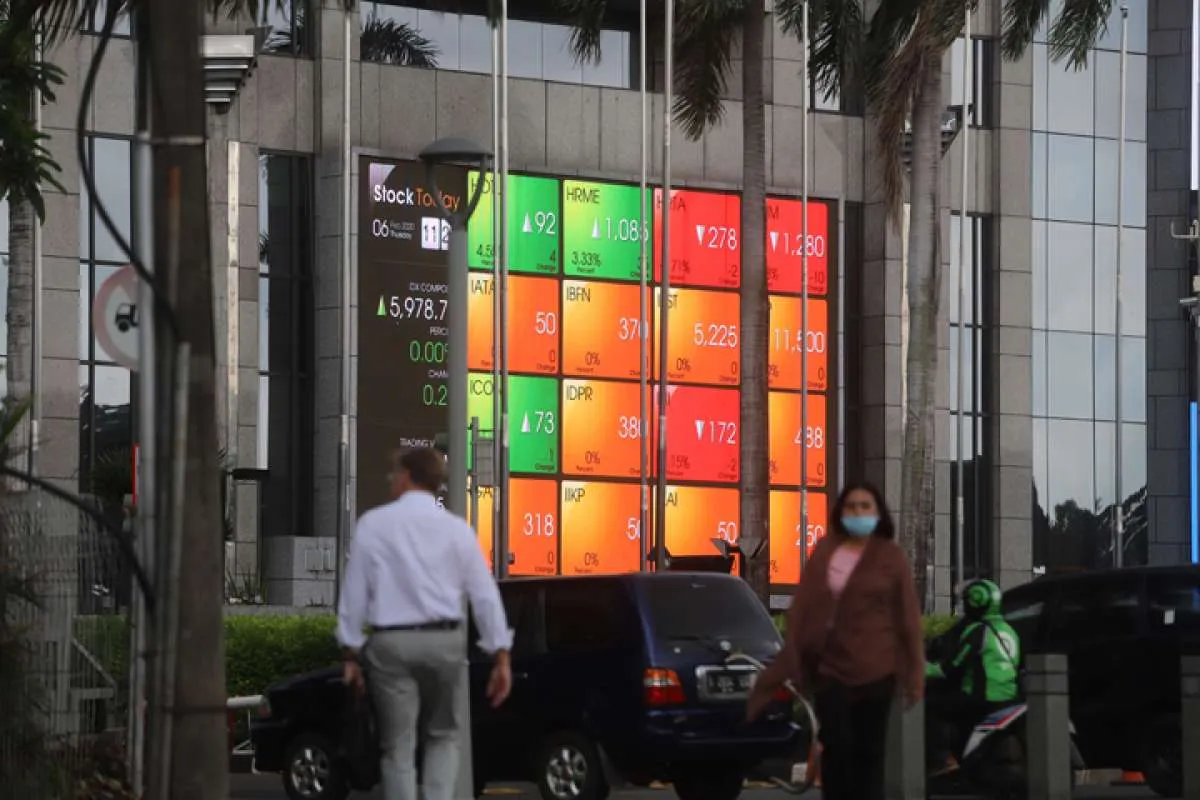 IHSG sudah rontok lebih 3,5% di awal perdagangan Jumat (28/2)