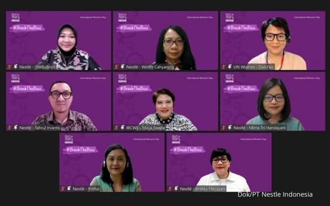 Tutup Seluruh Rangkaian International Women’s Day, Nestle Indonesia Gelar Webinar 