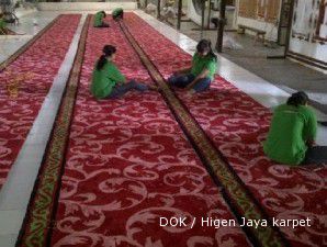 Insya Allah, laba tergelar dari lembaran karpet masjid