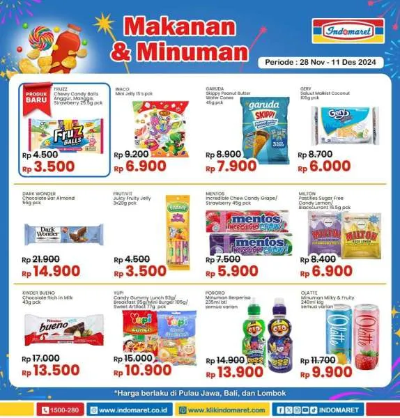 Promo Indomaret Super Hemat Periode 28 November-11 Desember 2024