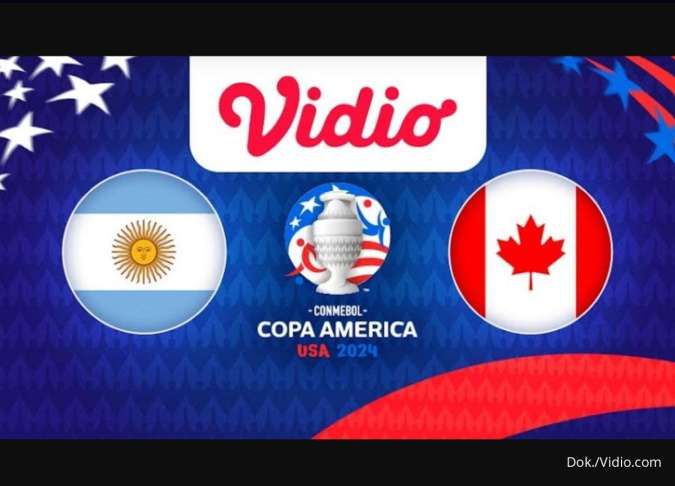 Live Streaming Argentina vs Kanada, Copa America 2024 Jumat (21/6) Pukul 07:00 WIB 