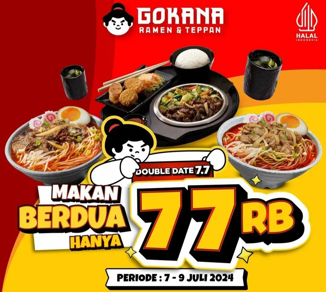 promo 7.7 gokana