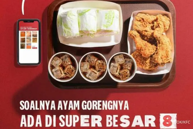 Promo KFC Paket Super Besar 8 