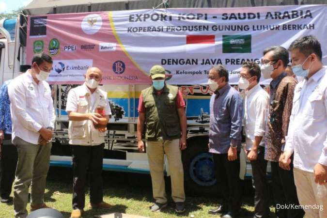Sebanyak 18 Ton Kopi Produk UKM Subang Tembus Pasar Arab Saudi