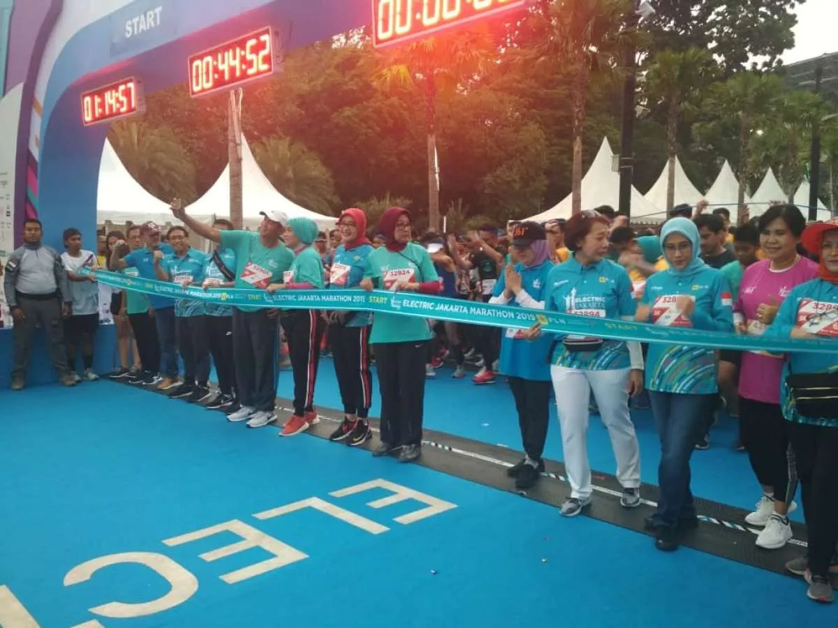 Menikmati Jakarta lewat Electric Jakarta Marathon 2019