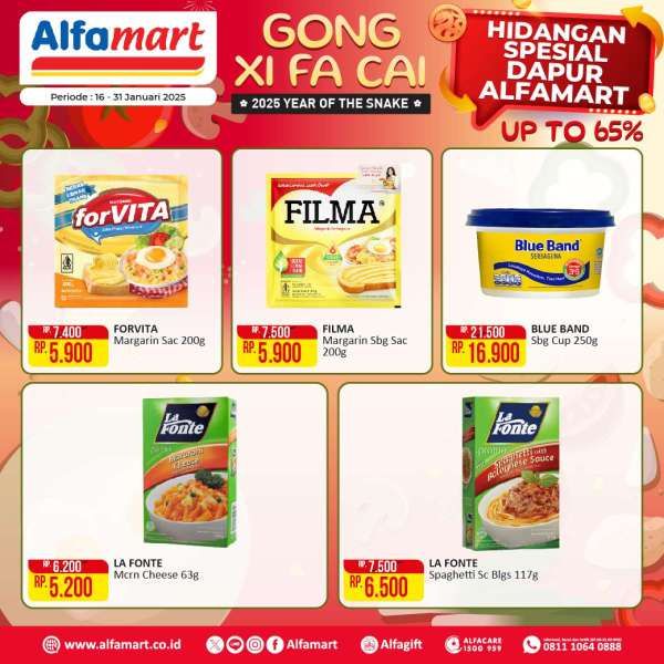 Promo Alfamart Menjelang Imlek 16-31 Januari 2025