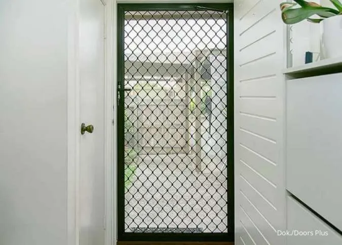 Pintu rumah model screen door