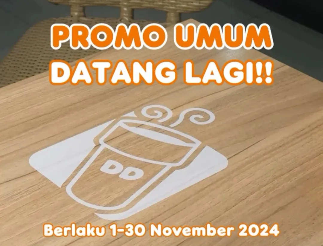 Promo Dunkin umum Rp 99.000