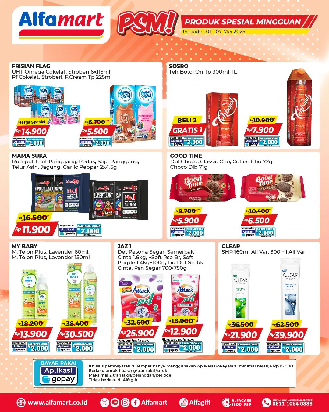 Promo PSM Alfamart Periode 1-7 Mei 2025