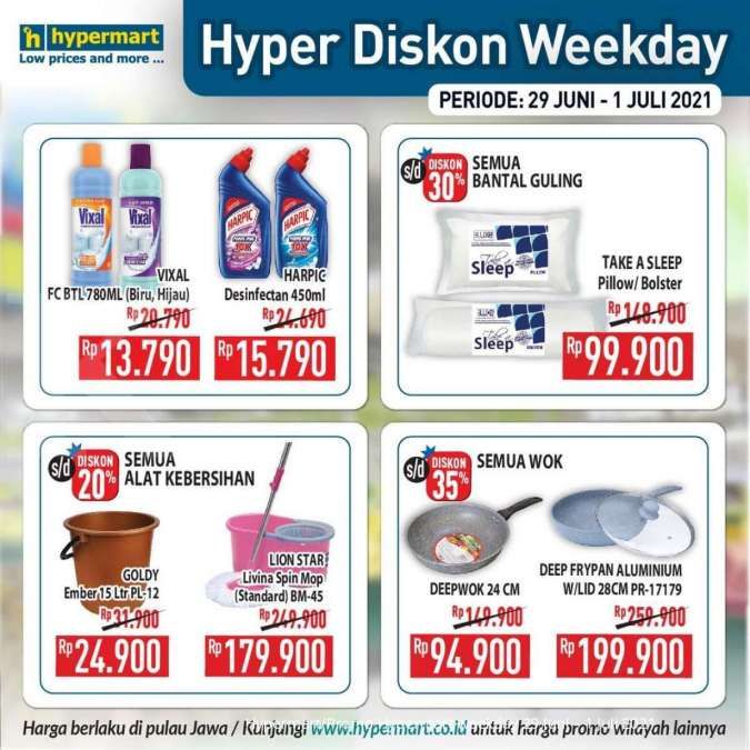Promo Hypermart weekday 29 Juni – 1 Juli 2021 