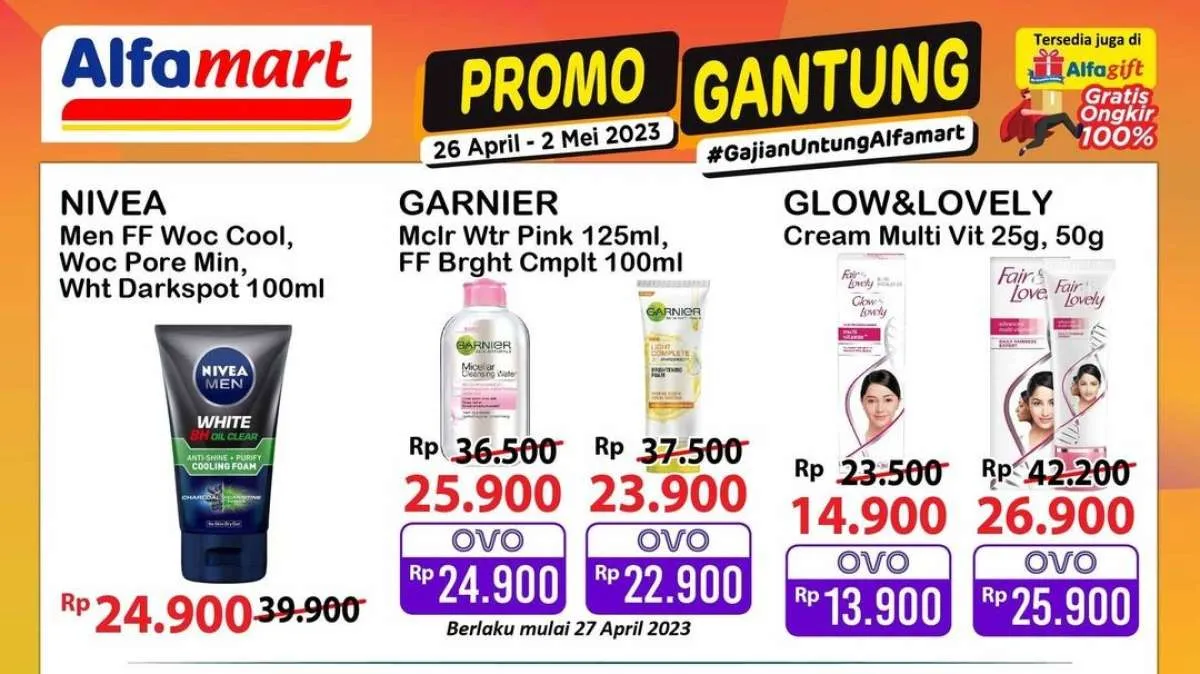Katalog Promo JSM Alfamart Gajian Untung Periode 26 April-2 Mei 2023