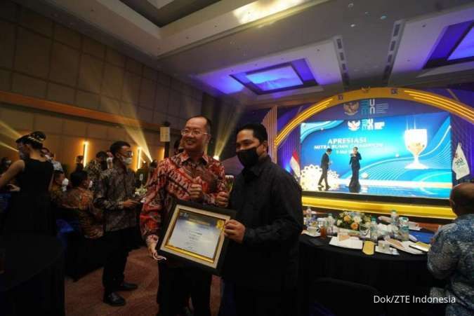 ZTE Raih Penghargaan Global Champion Kategori Vendor dari Kementerian BUMN