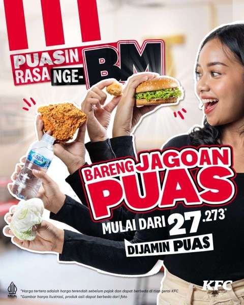 Promo KFC Jagoan Puas di Bulan September 2023