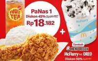 Promo McD Agustus Hemat Hari Ini Saja, Nikmati Paket PaNas 1 Cuma Rp 18.000-an 