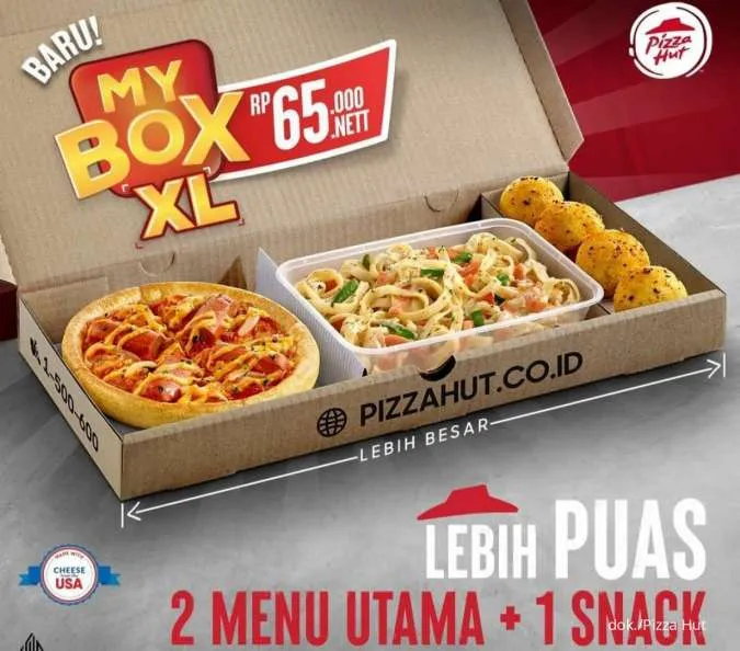 Menu Baru Pizza Hut 2022 My Box XL