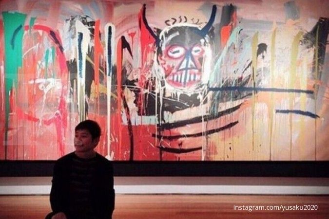 Lukisan Basquiat terjual ke Maezawa Rp 1,4 triliun