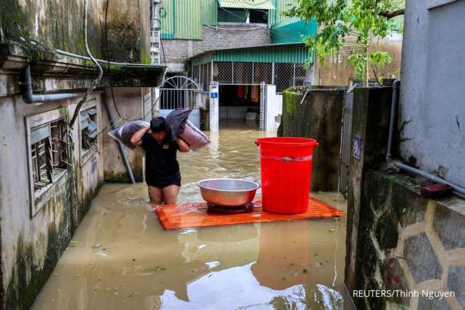 Topan Bualoi Timbulkan Kerugian Rp5 Triliun di Vietnam, 29 Orang Tewas
