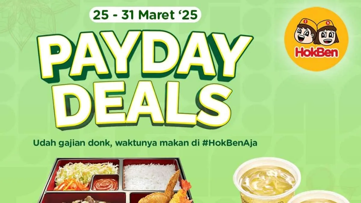  Kumpulan Promo Hokben Akhir Maret, 2 Bento Spesial Hanya Rp 50.000-an Per Orang