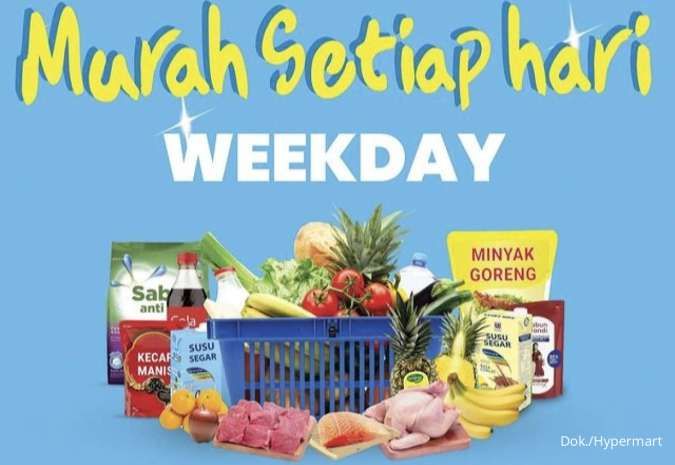 Promo Hypermart Weekday 16-18 Mei 2023, Cek Potongan Harga Spesial Selama Hari Kerja