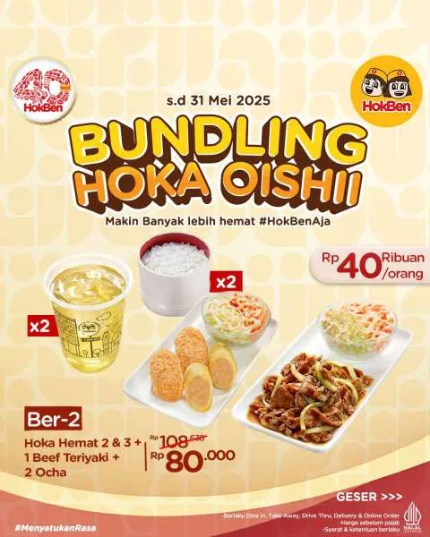 Promo HokBen Hoka Oishii Berdua