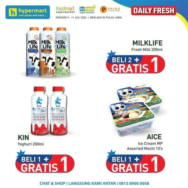 Promo Hypermart Hyper Diskon Weekday Periode 9-11 Juli 2024