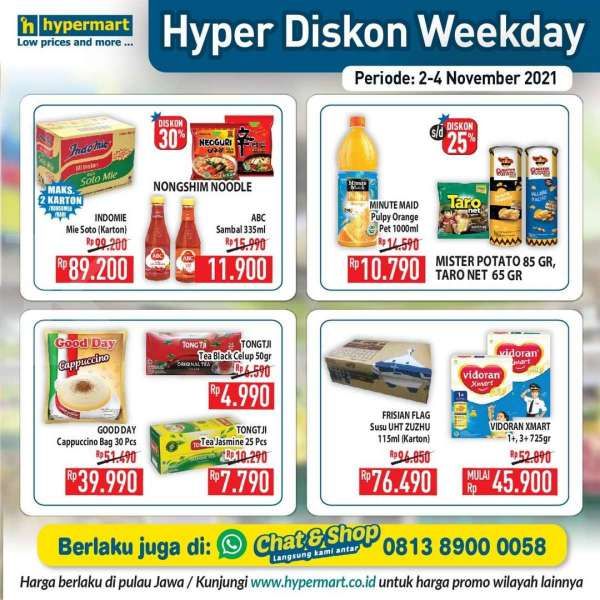 Promo Hypermart 2-4 November 2021