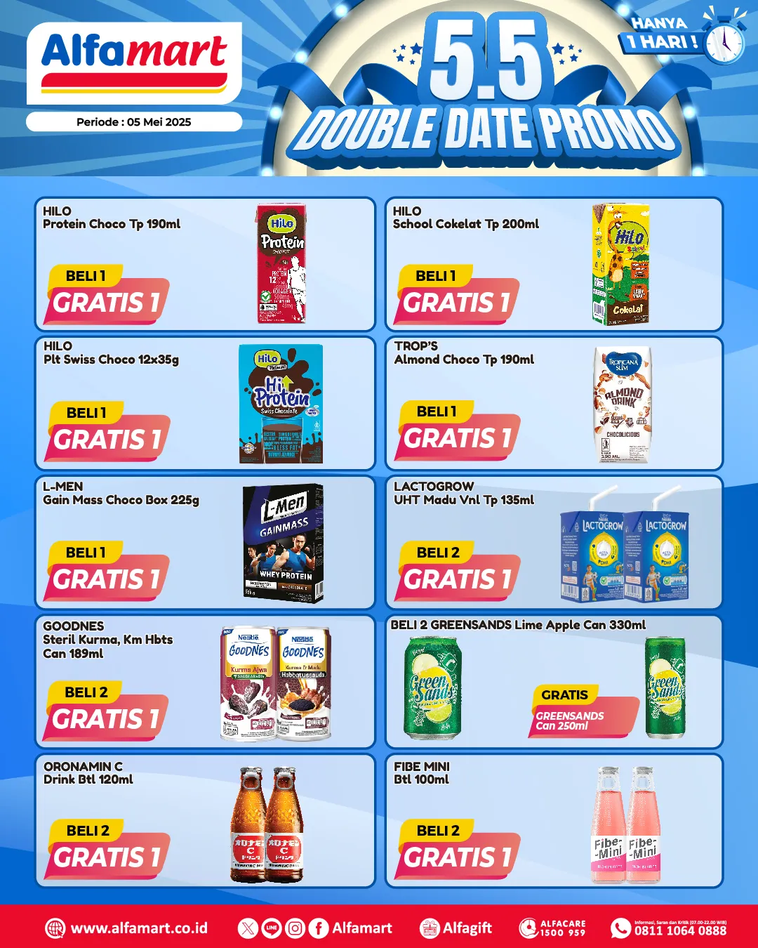 Promo 5.5 Alfamart Periode 5 Mei 2025