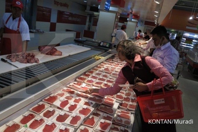 Sapi impor tertahan, harga daging masih tinggi