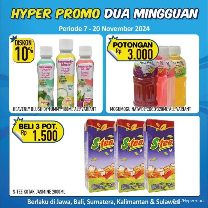 Promo Hypermart Dua Mingguan Periode 7-20 November 2024