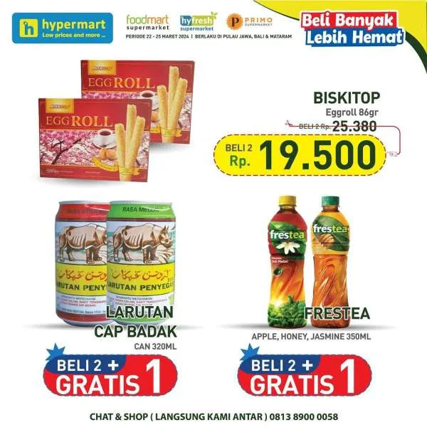 Promo Hypermart Beli Banyak Lebih Hemat Periode 22-25 Maret 2024