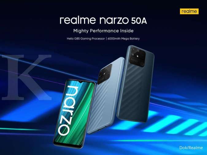Daftar Harga Realme Narzo 50A Terbaru di Agustus 2022