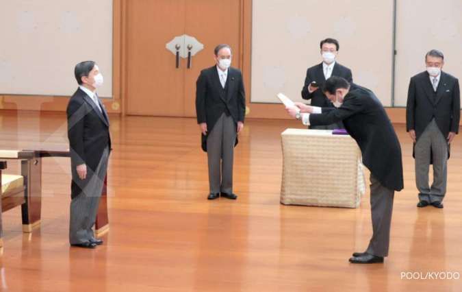 Usai umumkan kabinet, Fumio Kishida dilantik sebagai Perdana 