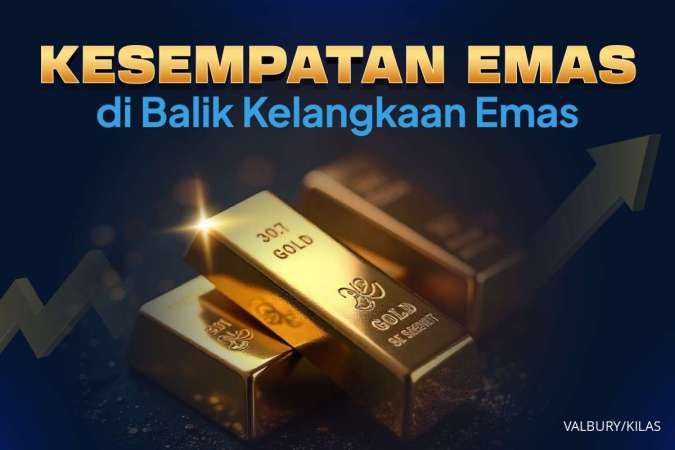 Sulit Cari Emas Fisik? Begini Cara Tetap Raih Cuan di Pasar Emas