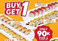Promo Genki Sushi Buy 1 Get 1 sampai 14 November, 3 Pilihan Paket Serba Rp 90K