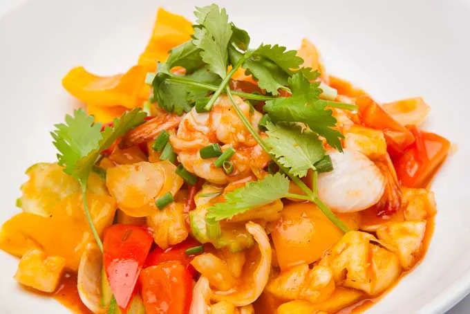 resep udang asam manis