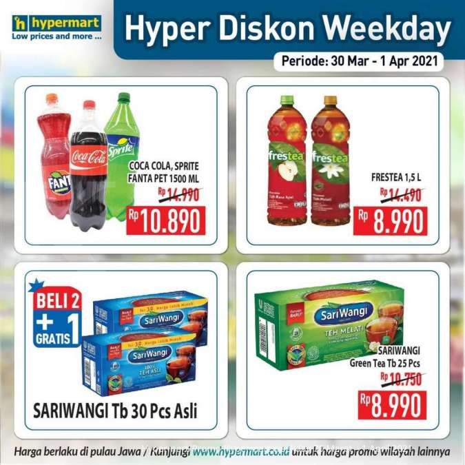 Promo Hypermart weekday 30 Maret – 1 April 2021 