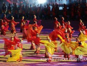 Menari bersama fulus dari kreasi koreografi