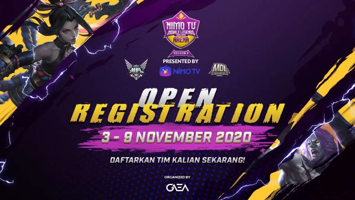 Resmi dibuka, berikut cara registrasi turnamen Mobile Legends NMA Season 2