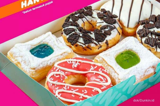 Promo Dunkin Januari 2023, Tiap Hari Senin Paket Happy Monday Cuma Rp 80.000
