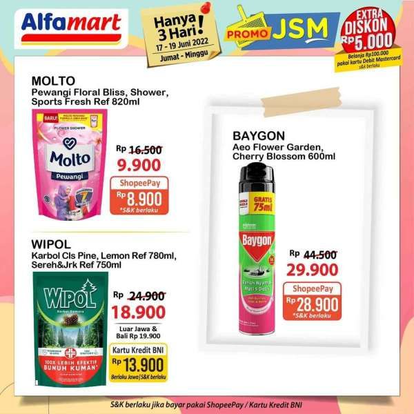 Promo JSM Alfamart Terbaru 17-19 Juni 2022